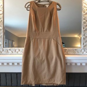 J Crew Beige Sheath Dress